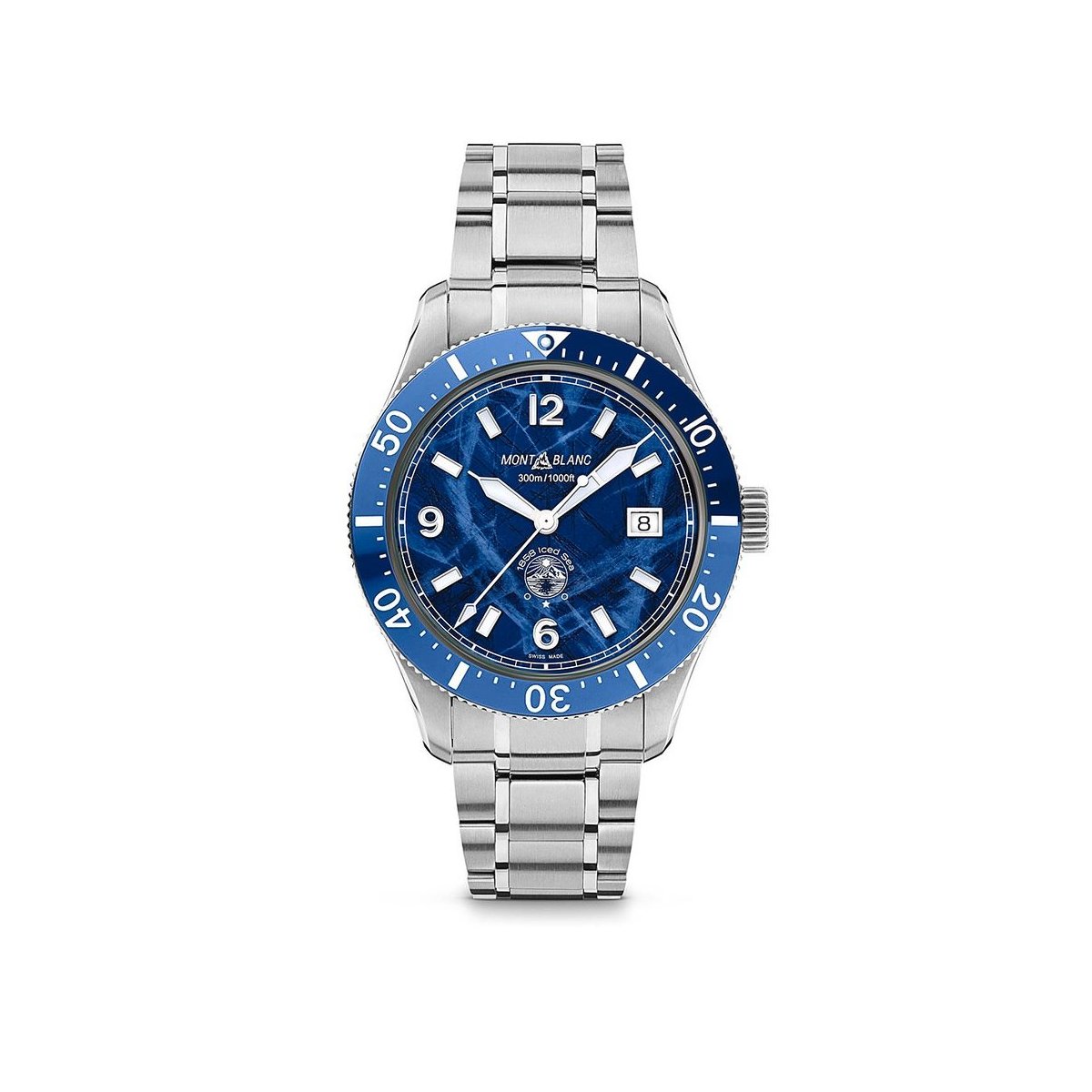 Montblanc 1858 Iced Sea Automatic Date - vue 8 Montblanc 1858 Iced Sea Automatic Date - Montblanc (vue 8)