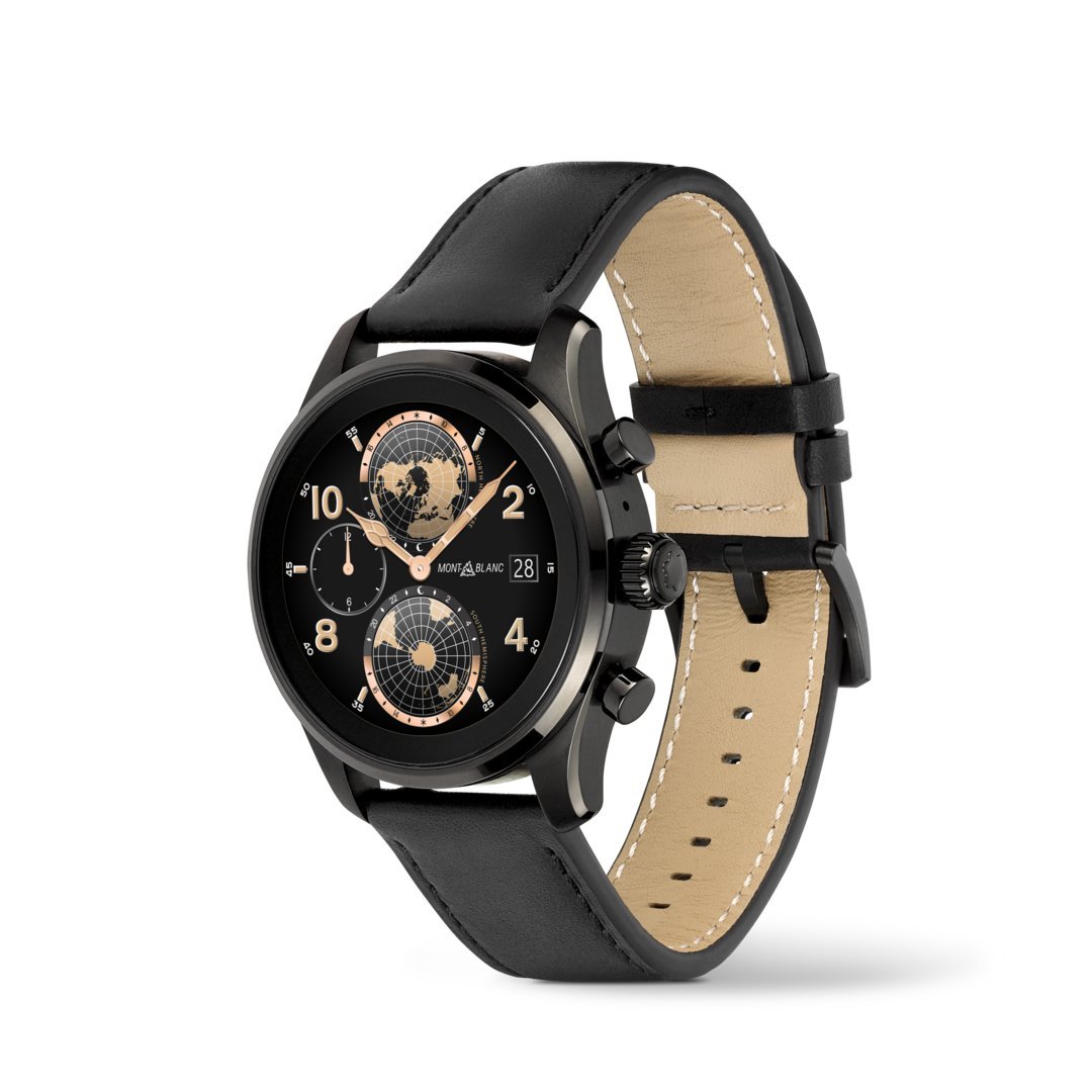 Smartwatch Montblanc Summit 3, Titane Noir - vue 2 Smartwatch Montblanc Summit 3, Titane Noir - Montblanc (vue 2)