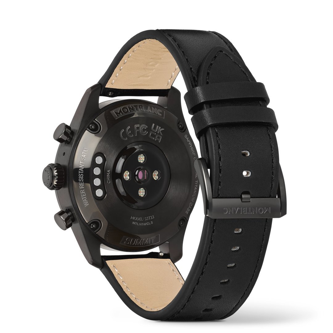 Smartwatch Montblanc Summit 3, Titane Noir - vue 4 Smartwatch Montblanc Summit 3, Titane Noir - Montblanc (vue 4)