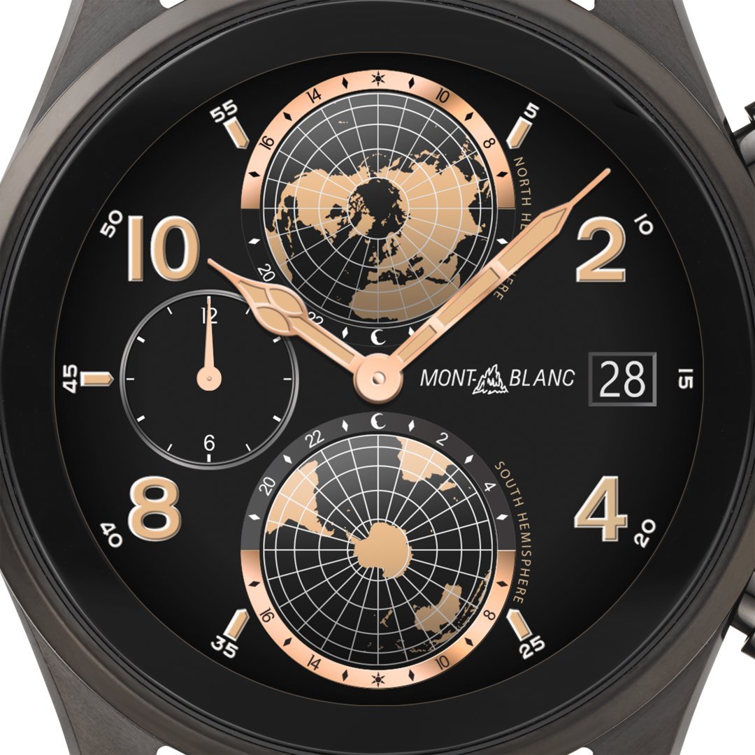 Smartwatch Montblanc Summit 3, Titane Noir - vue 5 Smartwatch Montblanc Summit 3, Titane Noir - Montblanc (vue 5)