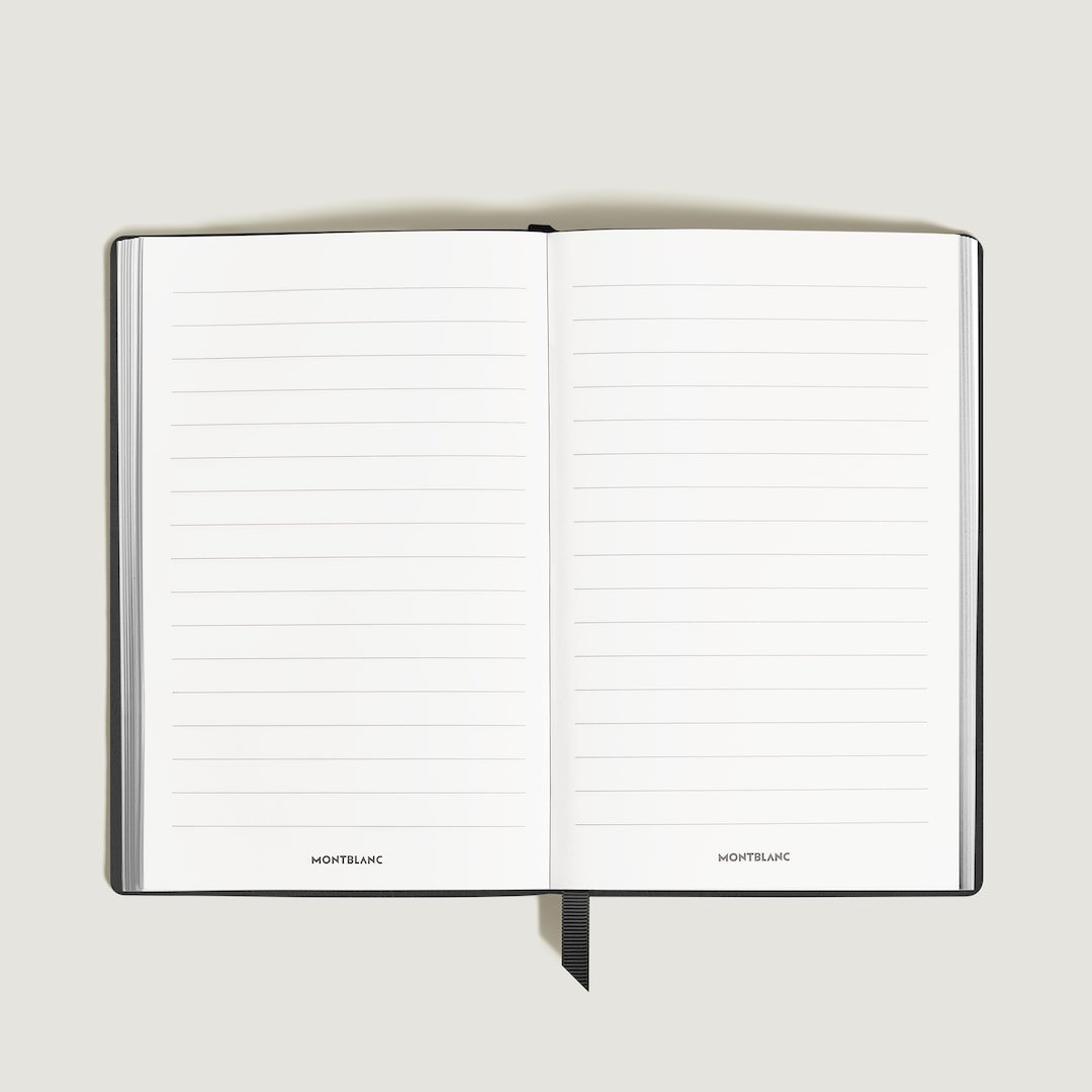 Carnet Grand Format en Cuir Sartorial, Pages Lignées – réf. MB134732 - vue 3 Carnet Grand Format en Cuir Sartorial, Pages Lignées – réf. MB134732 - Montblanc (vue 3)