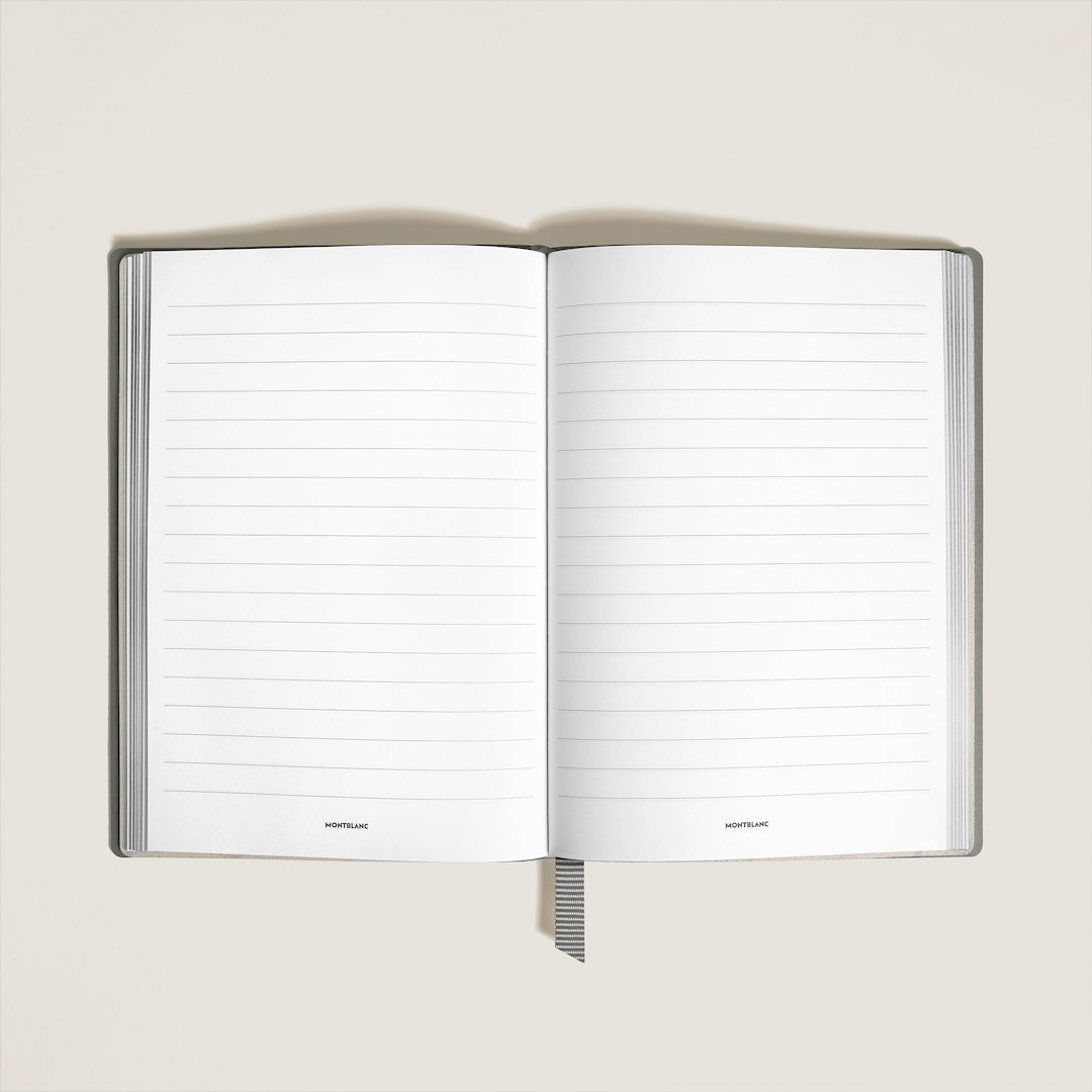 Carnet Moyen Format en Cuir Sartorial, Pages Lignées – réf. MB134753 - vue 2 Carnet Moyen Format en Cuir Sartorial, Pages Lignées – réf. MB134753 - Montblanc (vue 2)
