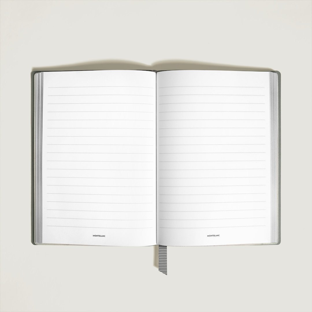 Carnet Moyen Format en Cuir Sartorial, Pages Lignées – réf. MB134753 - vue 3 Carnet Moyen Format en Cuir Sartorial, Pages Lignées – réf. MB134753 - Montblanc (vue 3)