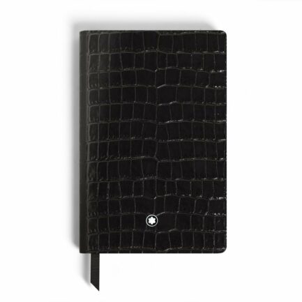 Carnet Petit Format en Cuir Embossé Croco, Pages Lignées - Montblanc