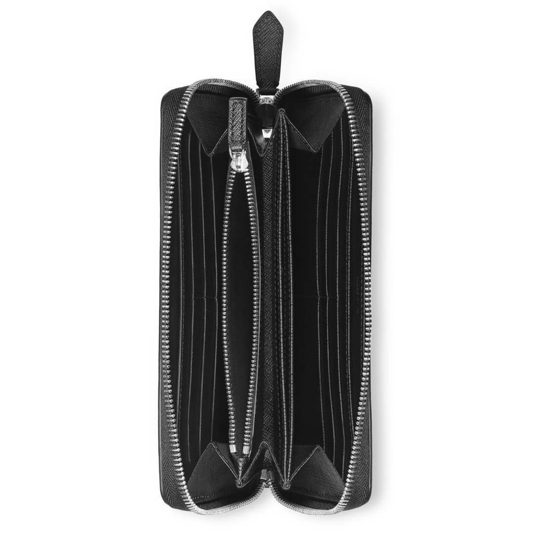 Portefeuille Continental 12cc Zippé en Cuir Sartorial - vue 6 Portefeuille Continental 12cc Zippé en Cuir Sartorial - Montblanc (vue 6)