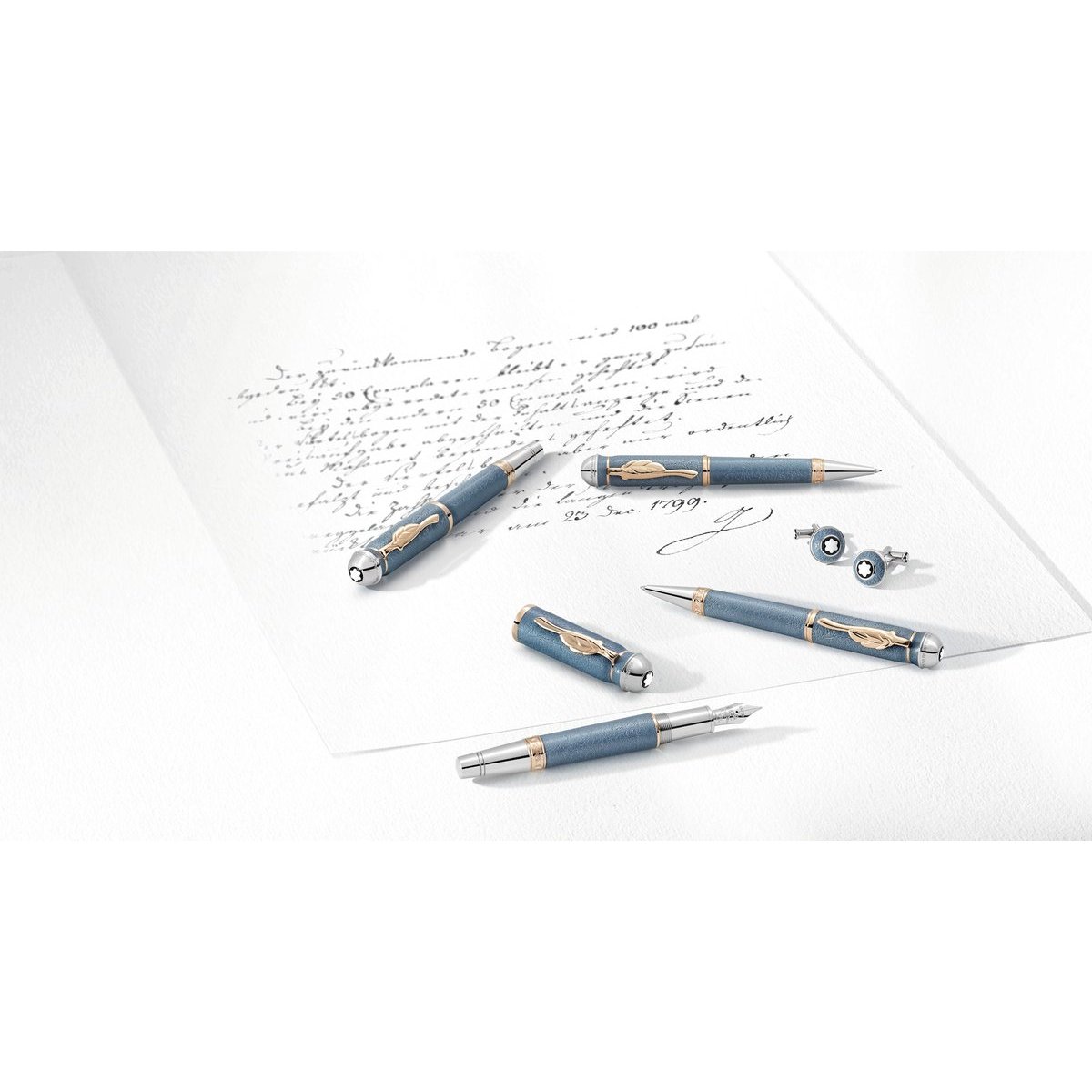 Rollerball Writers Edition Hommage à Johann Wolfgang von Goethe édition limitée - vue 5 Rollerball Writers Edition Hommage à Johann Wolfgang von Goethe édition limitée - Montblanc (vue 5)