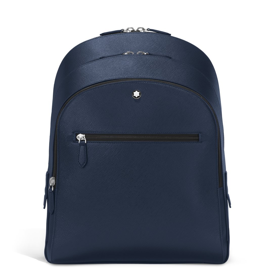 Sac à Dos Moyen Modèle avec 3 Compartiments en Cuir Sartorial – réf. MB131716 Sac à Dos Moyen Modèle avec 3 Compartiments en Cuir Sartorial – réf. MB131716 - Montblanc