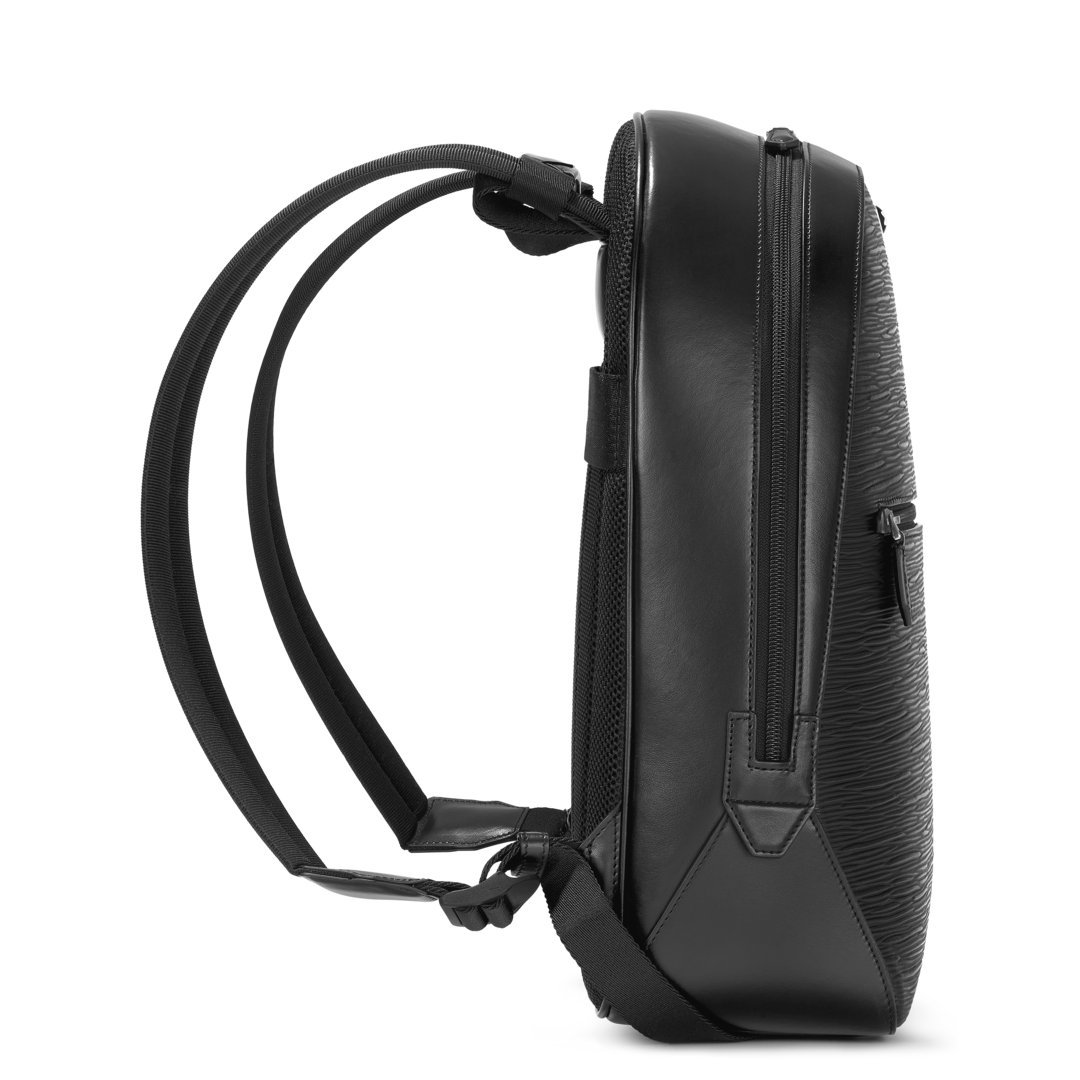 Sac à Dos Petit Modèle en Cuir Corteccia - vue 3 Sac à Dos Petit Modèle en Cuir Corteccia - Montblanc (vue 3)