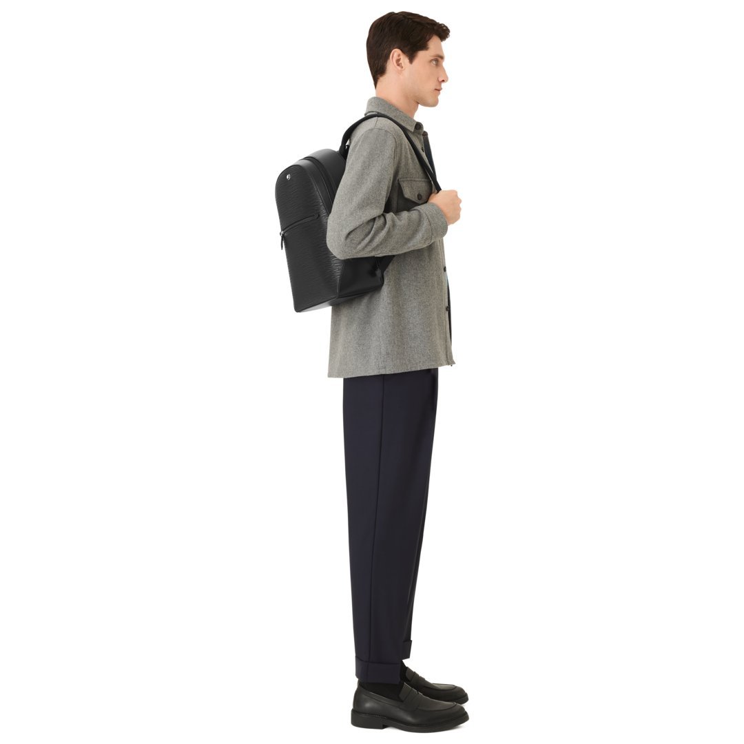 Sac à Dos Petit Modèle en Cuir Corteccia - vue 7 Sac à Dos Petit Modèle en Cuir Corteccia - Montblanc (vue 7)