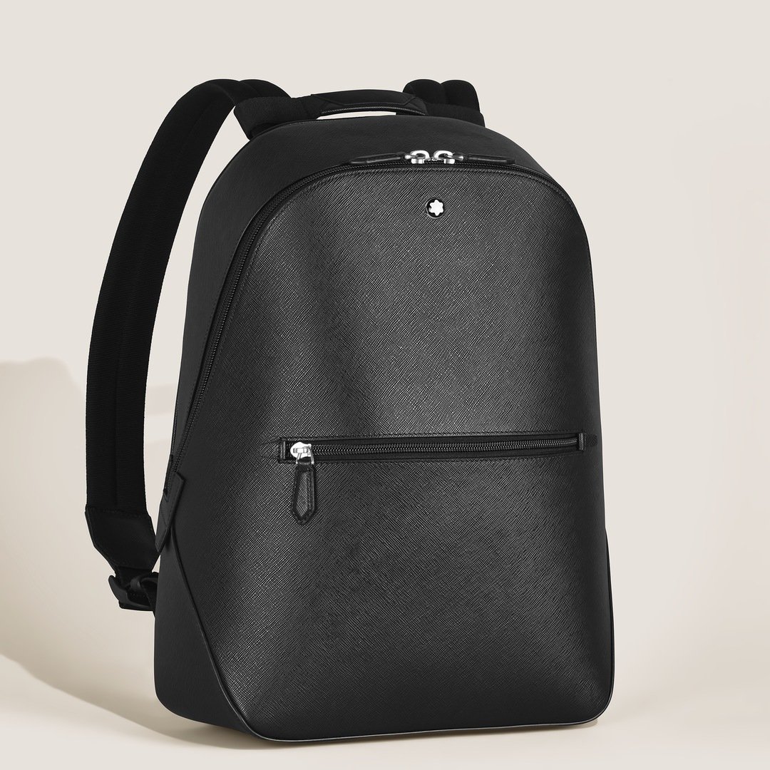 Sac à Dos Petit Modèle en Cuir Sartorial - vue 2 Sac à Dos Petit Modèle en Cuir Sartorial - Montblanc (vue 2)