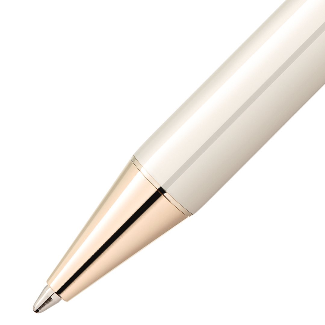 Stylo-bille Montblanc Heritage Rouge et Noir « Baby » Special Edition couleur ivoire - Montblanc (vue 3)