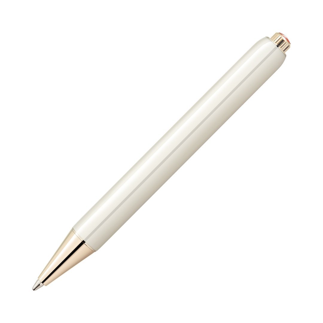 Stylo-bille Montblanc Heritage Rouge et Noir « Baby » Special Edition couleur ivoire - Montblanc (vue 4)