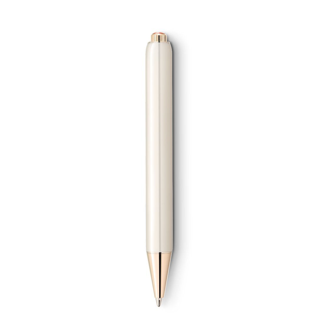 Stylo-bille Montblanc Heritage Rouge et Noir « Baby » Special Edition couleur ivoire - Montblanc (vue 5)