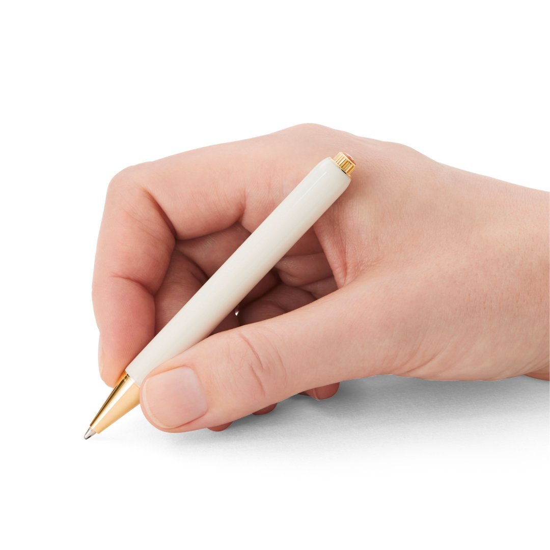 Stylo-bille Montblanc Heritage Rouge et Noir « Baby » Special Edition couleur ivoire - Montblanc (vue 6)