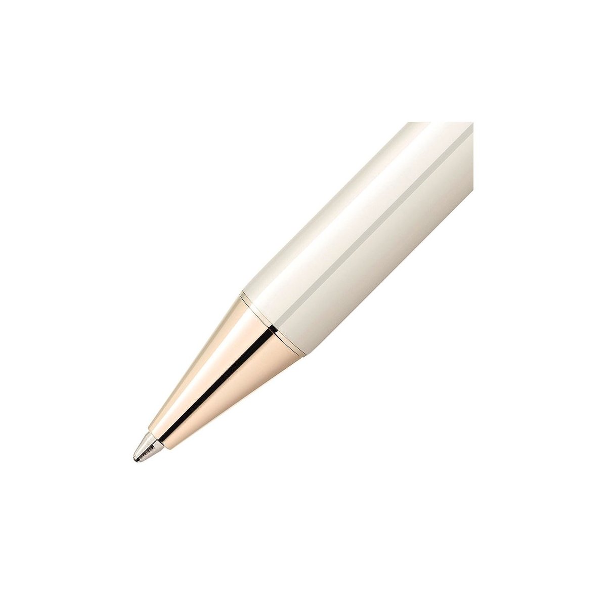 Stylo-bille Montblanc Heritage Rouge et Noir « Baby » Special Edition couleur ivoire - Montblanc (vue 8)