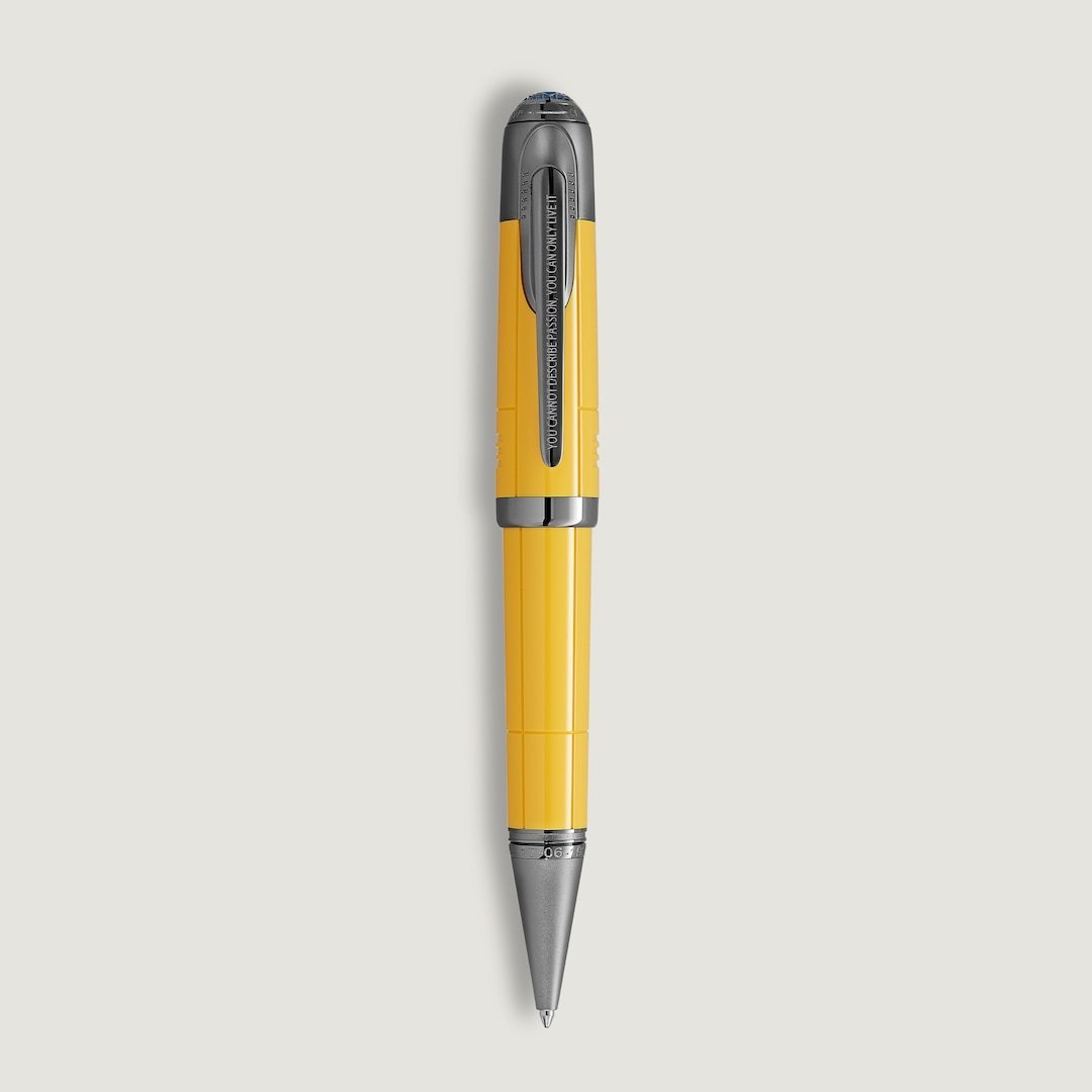 Stylo-bille Great Characters Enzo Ferrari Special Edition Giallo Modena - vue 5 Stylo-bille Great Characters Enzo Ferrari Special Edition Giallo Modena - Montblanc (vue 5)