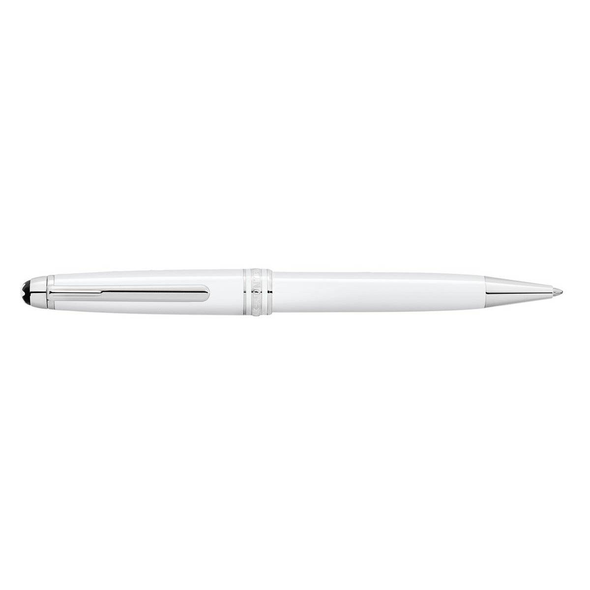 Stylo bille Meisterstück White Classique - vue 6 Stylo bille Meisterstück White Classique - Montblanc (vue 6)