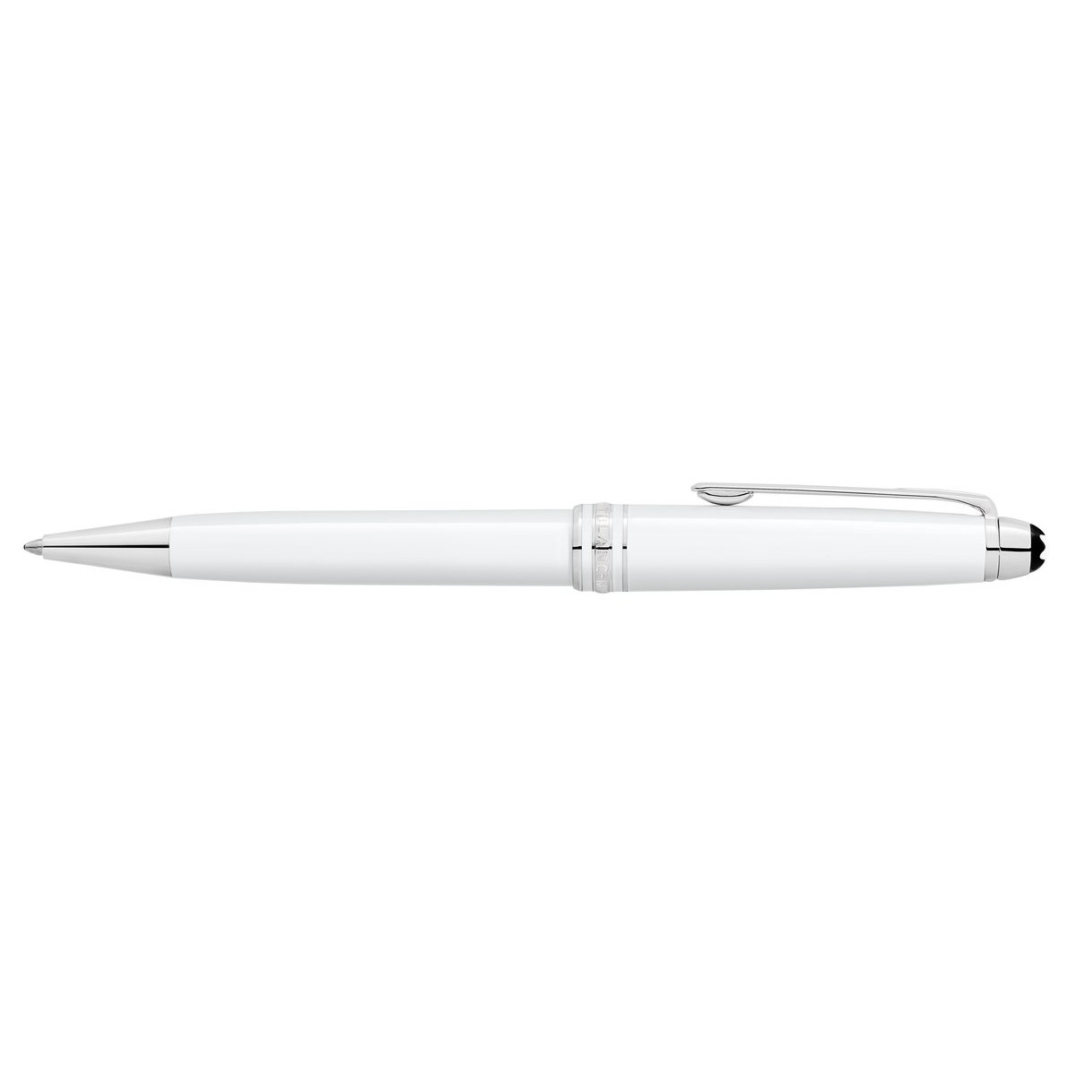 Stylo bille Meisterstück White Classique - vue 7 Stylo bille Meisterstück White Classique - Montblanc (vue 7)