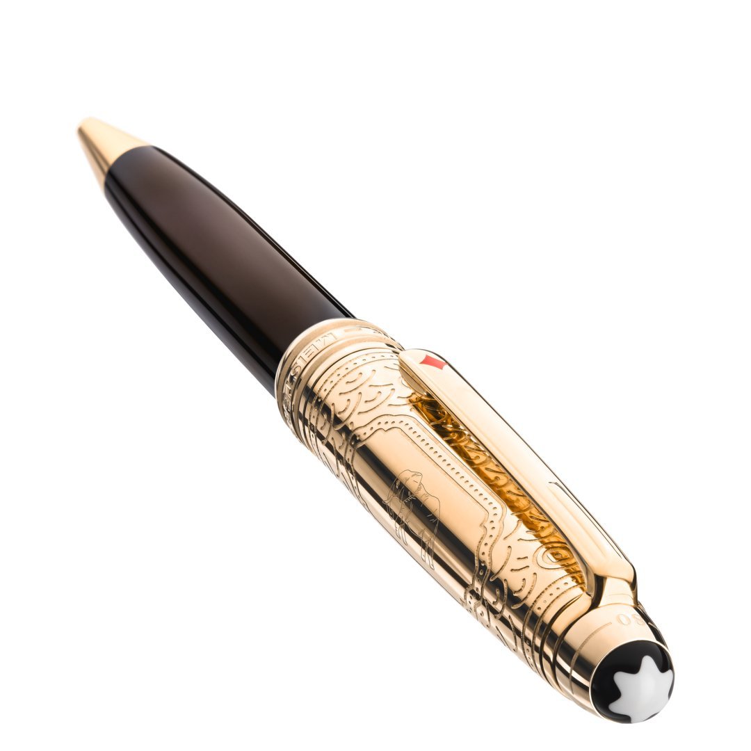Stylo-bille Meisterstück Around the World in 80 Days Doué Classique - vue 2 Stylo-bille Meisterstück Around the World in 80 Days Doué Classique - Montblanc (vue 2)