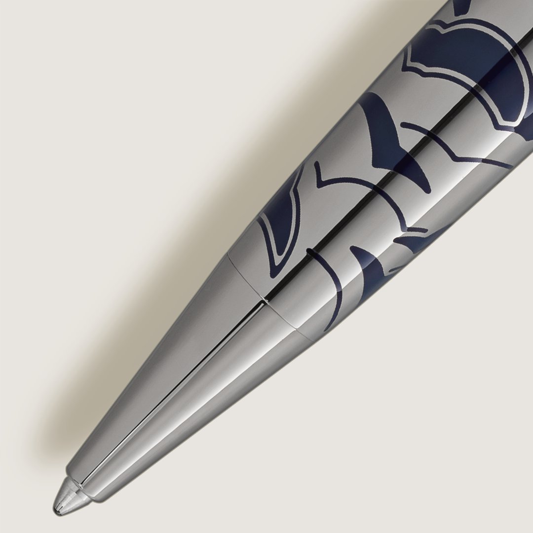 Stylo-Bille Meisterstück Around the World in 80 Days Solitaire Midsize - vue 2 Stylo-Bille Meisterstück Around the World in 80 Days Solitaire Midsize - Montblanc (vue 2)