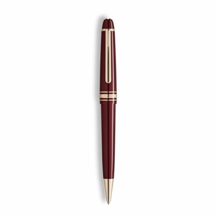 Stylo bille Meisterstück rouge bordeaux Midsize - Montblanc (vue 4)