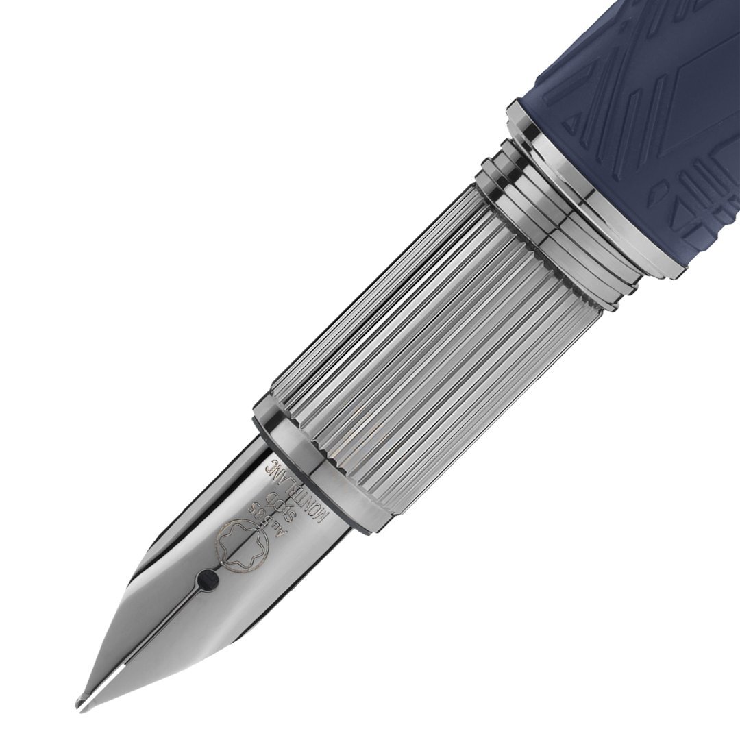 Stylo plume StarWalker SpaceBlue Doué - vue 3 Stylo plume StarWalker SpaceBlue Doué - Montblanc (vue 3)