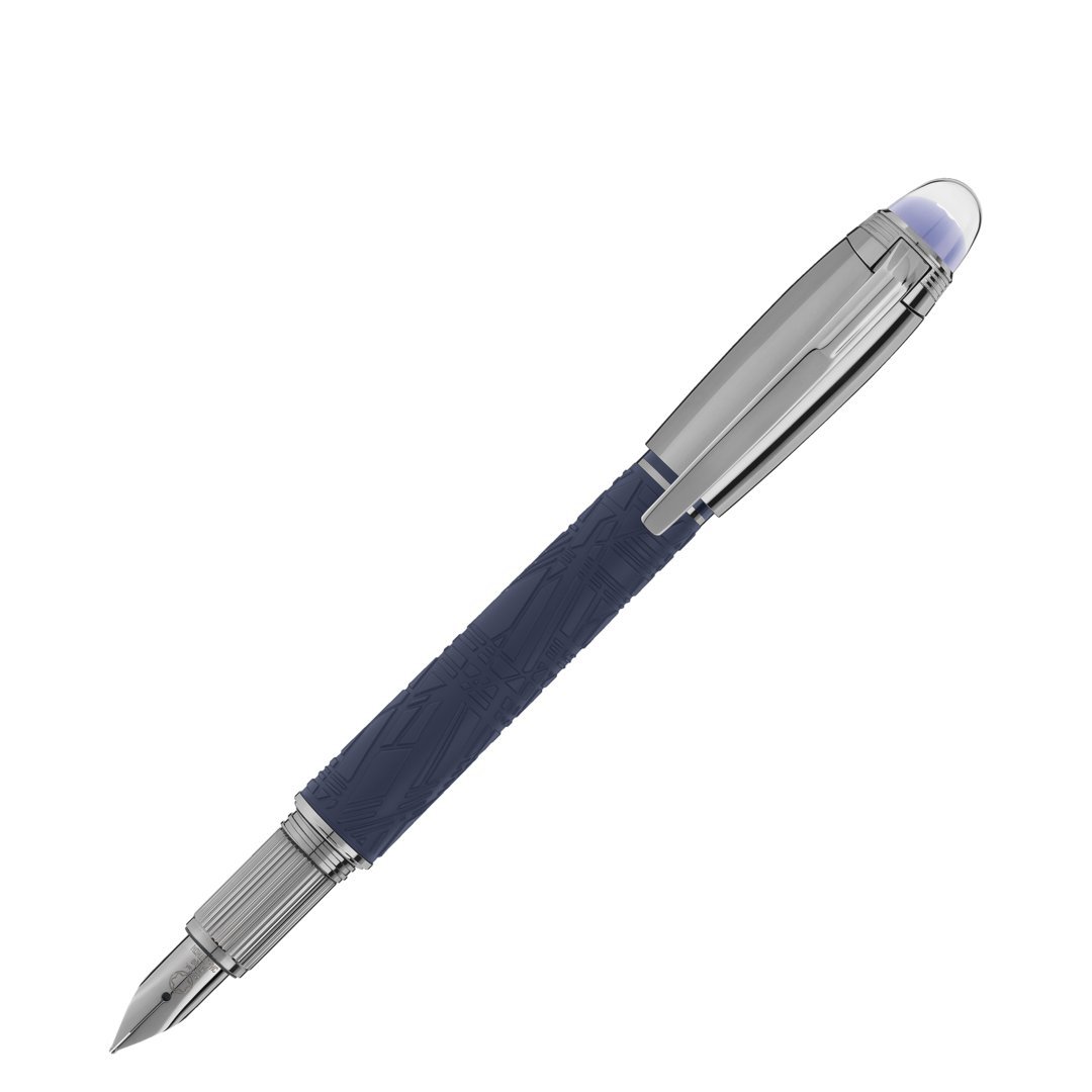 Stylo plume StarWalker SpaceBlue Doué - vue 4 Stylo plume StarWalker SpaceBlue Doué - Montblanc (vue 4)