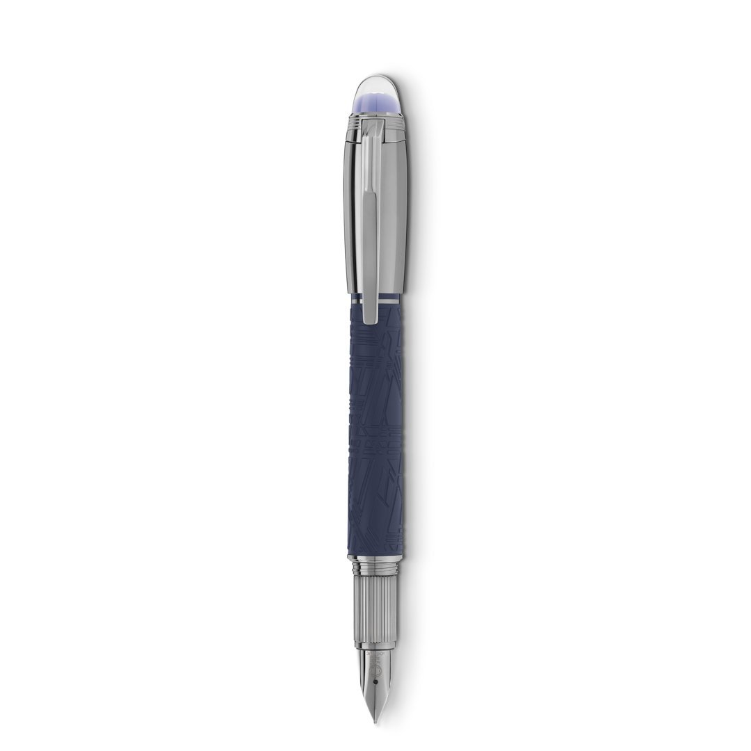 Stylo plume StarWalker SpaceBlue Doué - vue 6 Stylo plume StarWalker SpaceBlue Doué - Montblanc (vue 6)