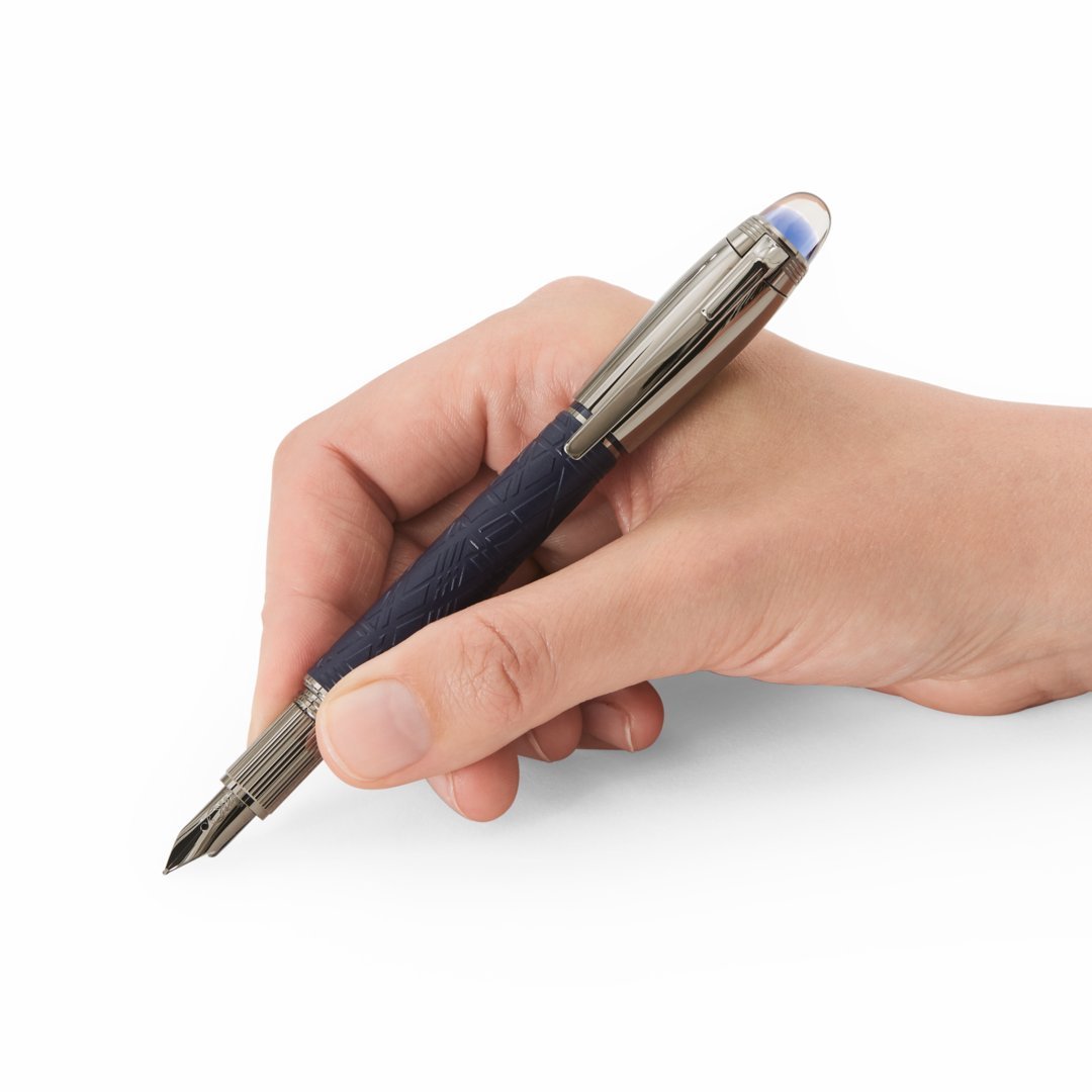 Stylo plume StarWalker SpaceBlue Doué - vue 7 Stylo plume StarWalker SpaceBlue Doué - Montblanc (vue 7)