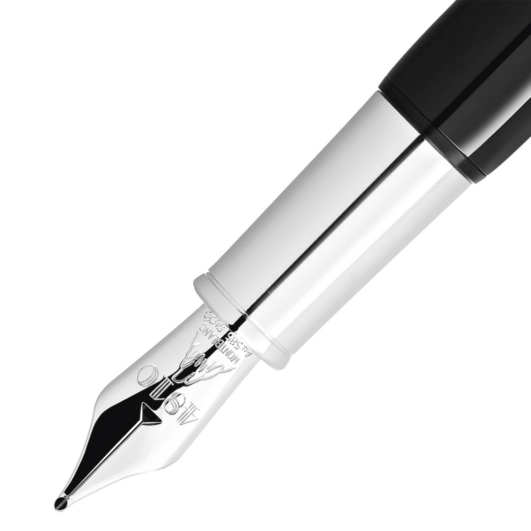Stylo plume Montblanc Heritage Rouge et Noir « Baby » Special Edition noir (M) - vue 3 Stylo plume Montblanc Heritage Rouge et Noir « Baby » Special Edition noir (M) - Montblanc (vue 3)