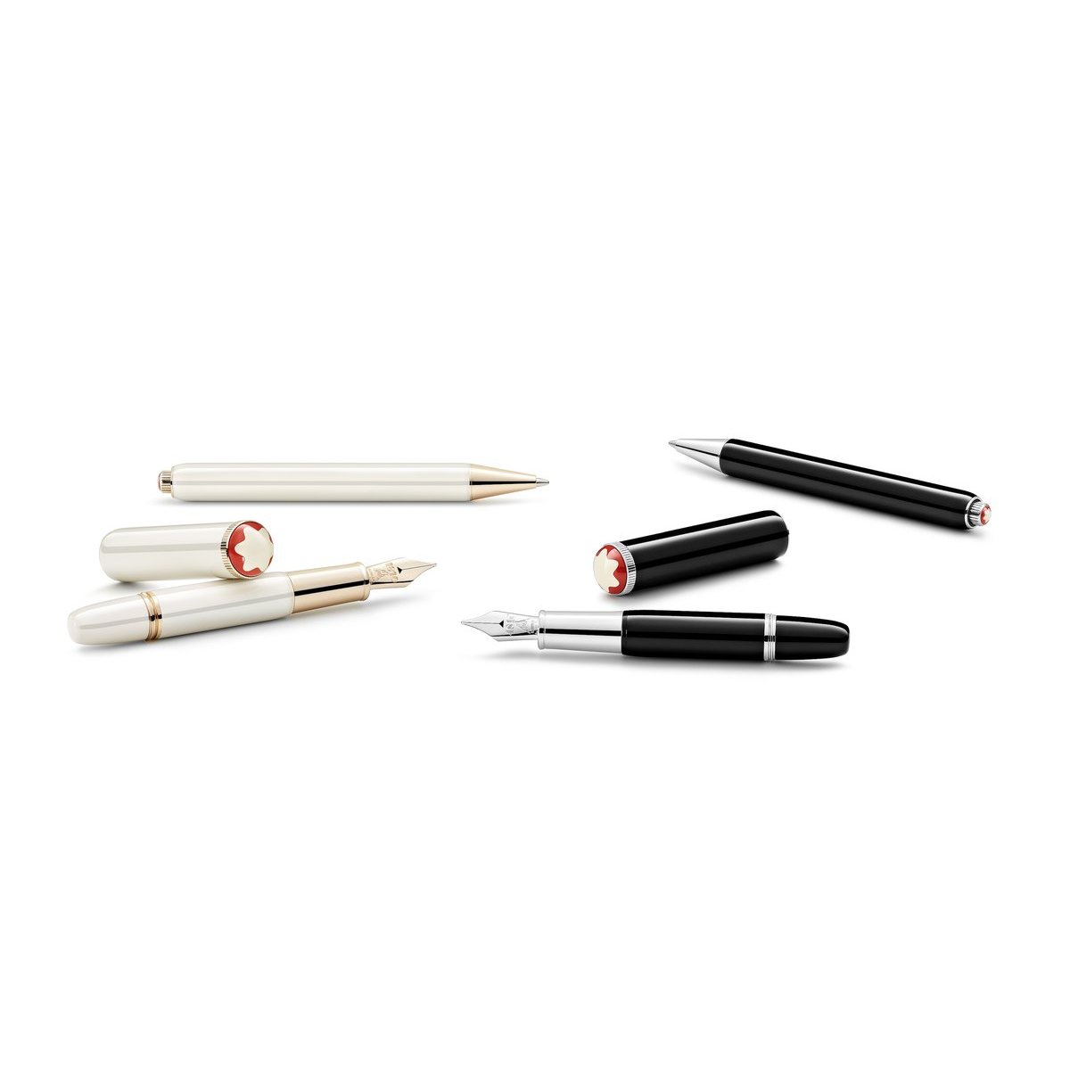 Stylo plume Montblanc Heritage Rouge et Noir « Baby » Special Edition noir (M) - vue 8 Stylo plume Montblanc Heritage Rouge et Noir « Baby » Special Edition noir (M) - Montblanc (vue 8)