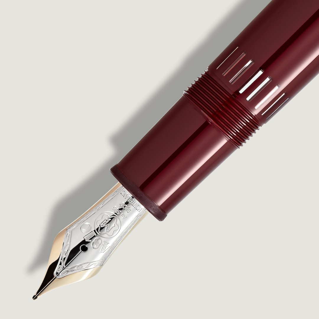 Stylo plume Meisterstück LeGrand rouge bordeaux - vue 3 Stylo plume Meisterstück LeGrand rouge bordeaux - Montblanc (vue 3)