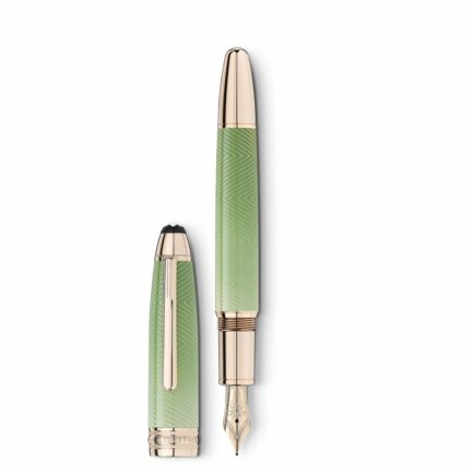 Stylo plume Meisterstück Calligraphy Solitaire Celadon Dégradé - Montblanc (vue 6)
