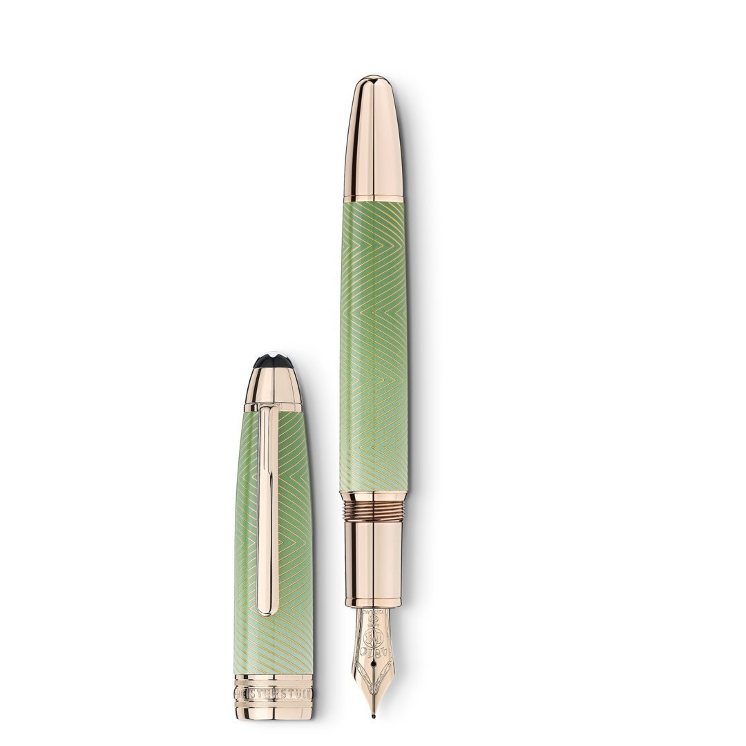 Stylo plume Meisterstück Calligraphy Solitaire Celadon Dégradé - vue 6 Stylo plume Meisterstück Calligraphy Solitaire Celadon Dégradé - Montblanc (vue 6)