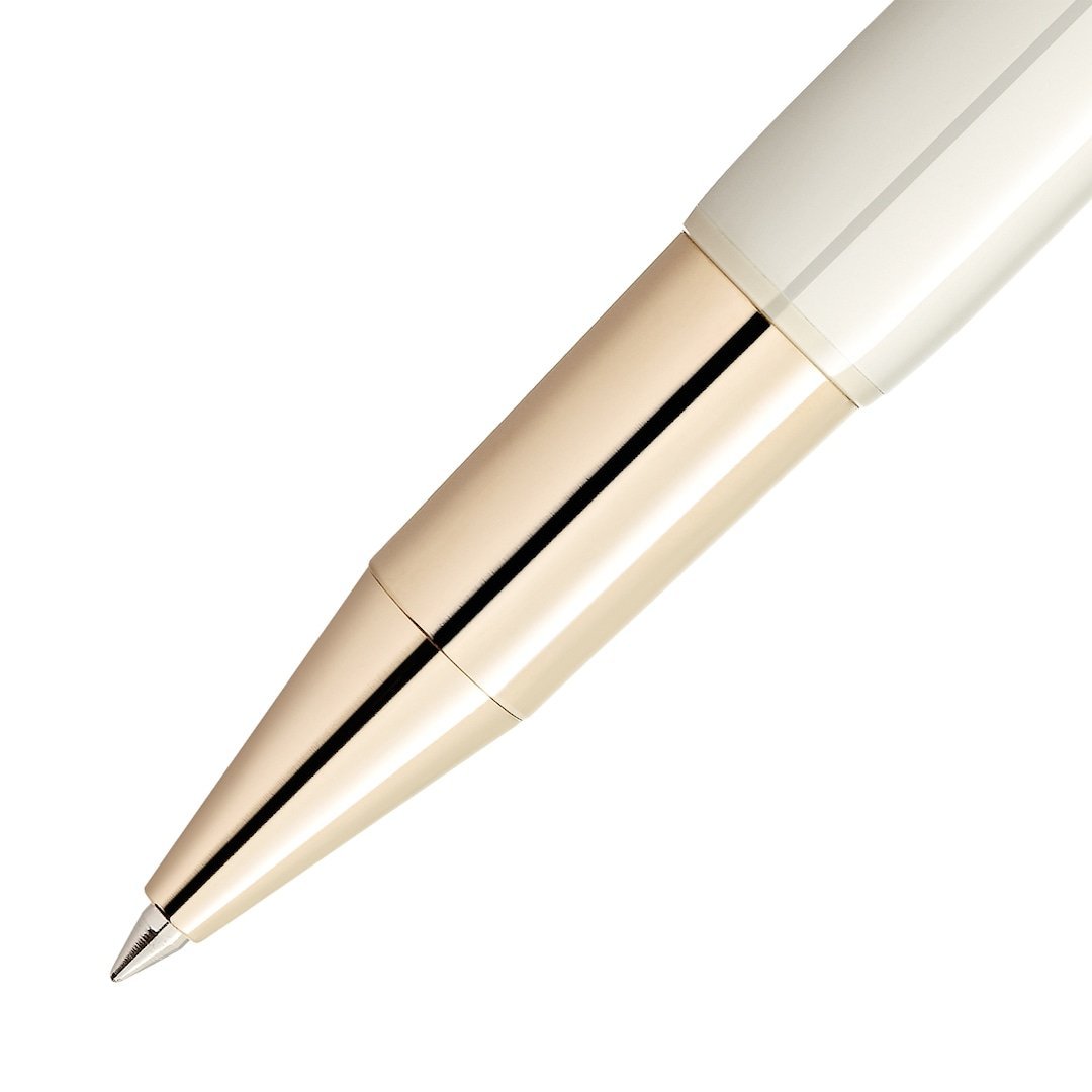 Rollerball Montblanc Heritage Rouge et Noir « Baby » Special Edition couleur ivoire - vue 2 Rollerball Montblanc Heritage Rouge et Noir « Baby » Special Edition couleur ivoire - Montblanc (vue 2)