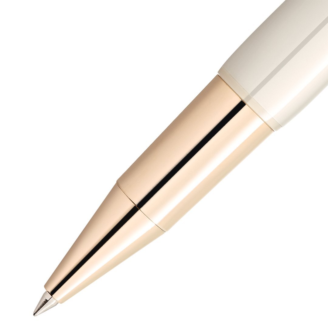 Rollerball Montblanc Heritage Rouge et Noir « Baby » Special Edition couleur ivoire - vue 3 Rollerball Montblanc Heritage Rouge et Noir « Baby » Special Edition couleur ivoire - Montblanc (vue 3)