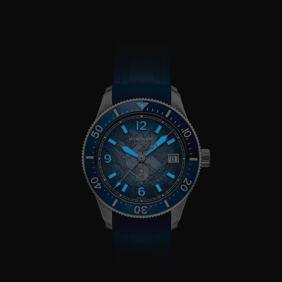 Montblanc Iced Sea Automatic Date 0 Oxygen – réf. MB134023 - vue 6 Montblanc Iced Sea Automatic Date 0 Oxygen – réf. MB134023 - Montblanc (vue 6)
