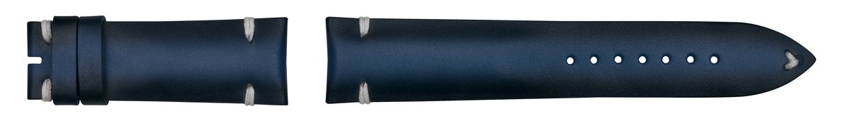 Bracelet de montre cuir de veau 1858 bleu 1 Bracelet de montre cuir de veau 1858 bleu - Montblanc