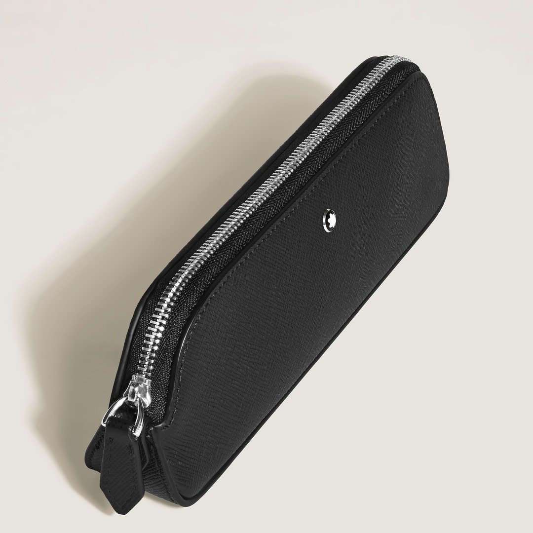 Trousse de voyage petit format en cuir Sartorial 2 Trousse de voyage petit format en cuir Sartorial - Montblanc (vue 2)