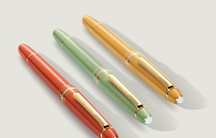Collection Meisterstück Bloom avec revêtement or - Montblanc
