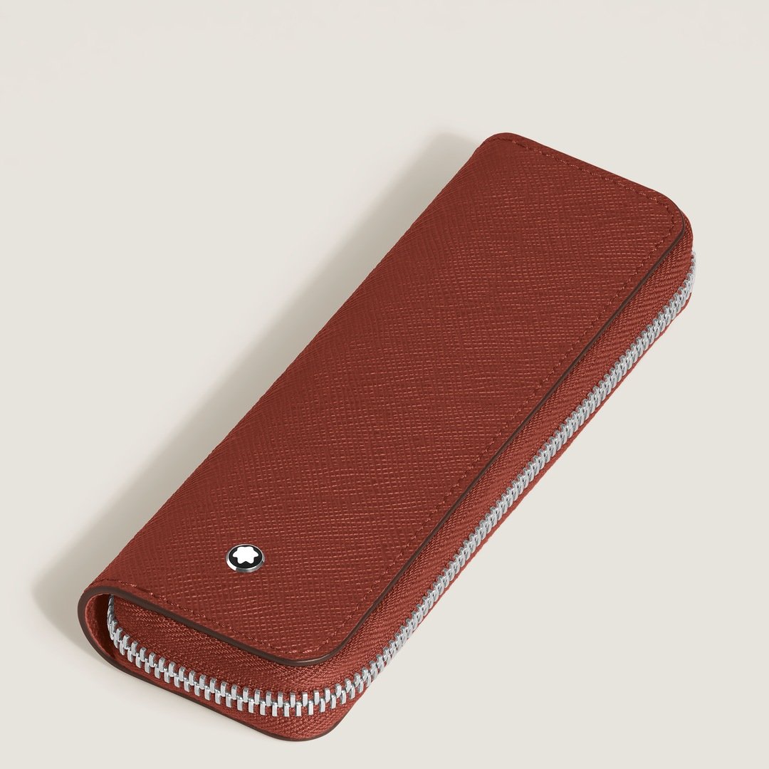 Étui pour 1 Instrument d'Écriture Zippé en Cuir Sartorial 2 Étui pour 1 Instrument d'Écriture Zippé en Cuir Sartorial - Montblanc (vue 2)