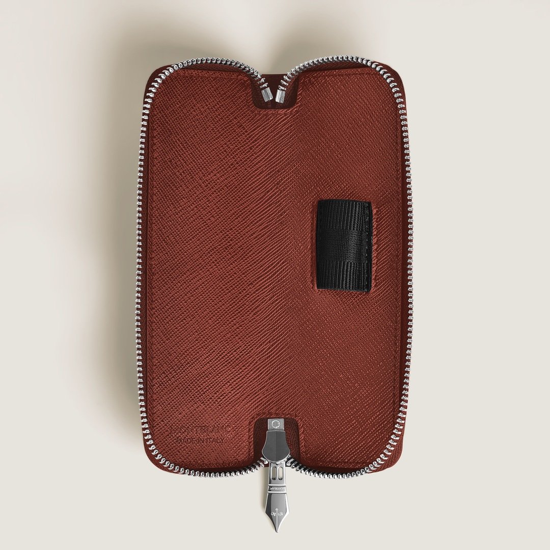 Étui pour 1 Instrument d'Écriture Zippé en Cuir Sartorial 4 Étui pour 1 Instrument d'Écriture Zippé en Cuir Sartorial - Montblanc (vue 4)