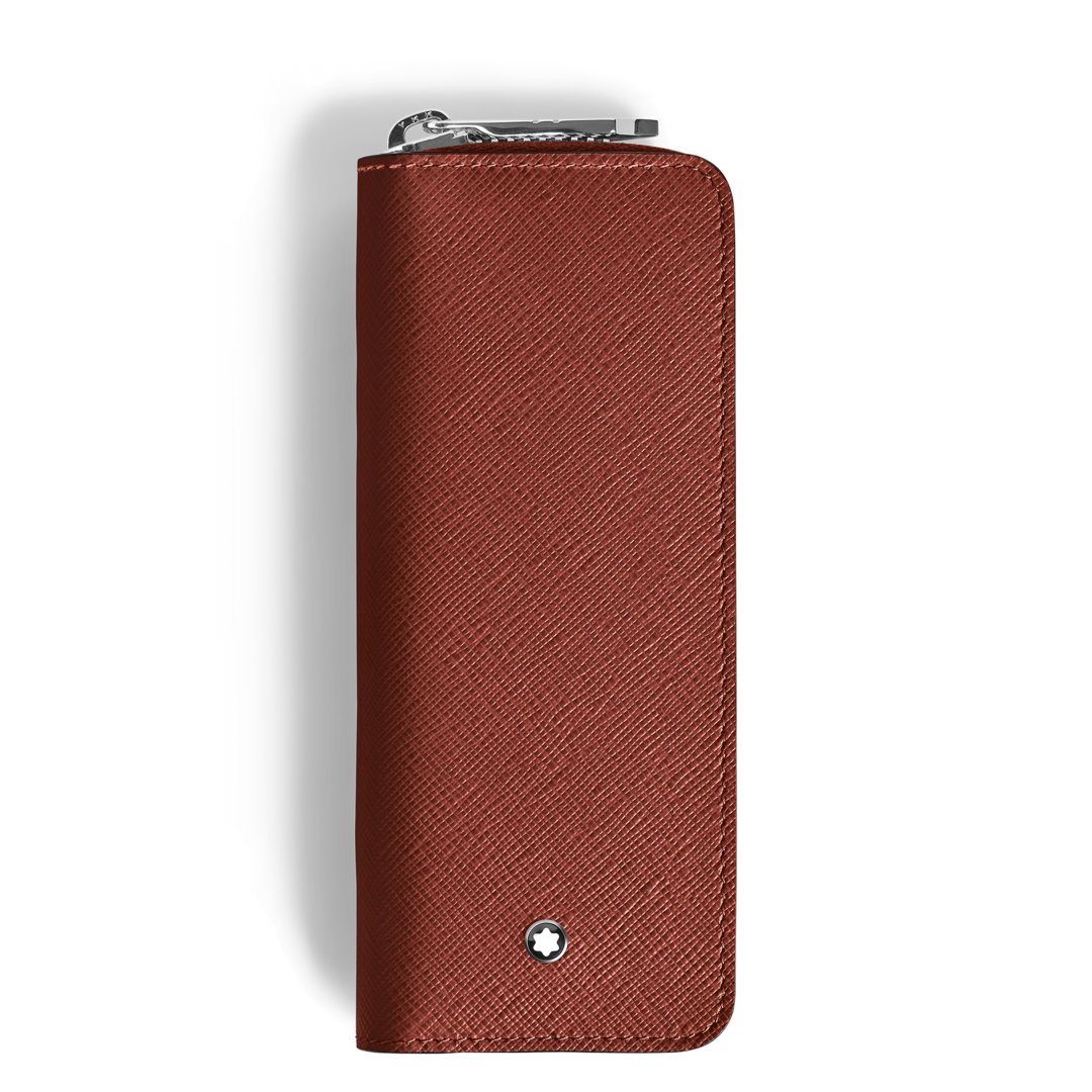 Étui pour 2 Instruments d'Écriture Zippé en Cuir Sartorial 1 Étui pour 2 Instruments d'Écriture Zippé en Cuir Sartorial - Montblanc
