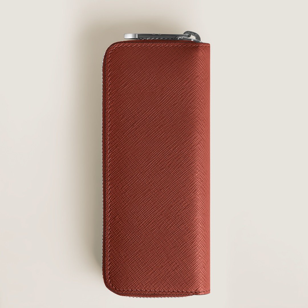 Étui pour 2 Instruments d'Écriture Zippé en Cuir Sartorial 3 Étui pour 2 Instruments d'Écriture Zippé en Cuir Sartorial - Montblanc (vue 3)