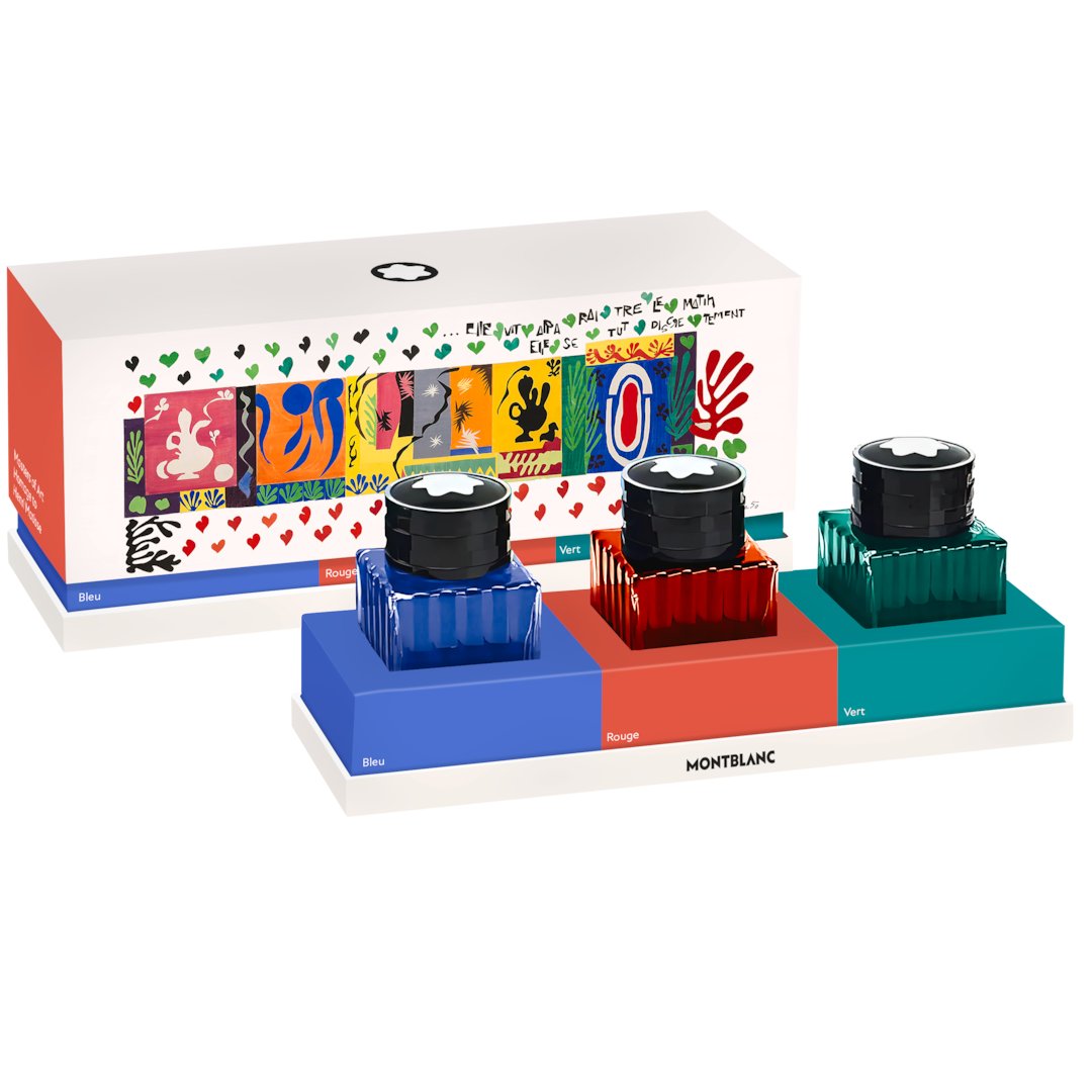 Coffret de Flacons d’Encre, Masters of Art Hommage à Henri Matisse, 3 x 30 ml 1 Coffret de Flacons d’Encre, Masters of Art Hommage à Henri Matisse, 3 x 30 ml - Montblanc