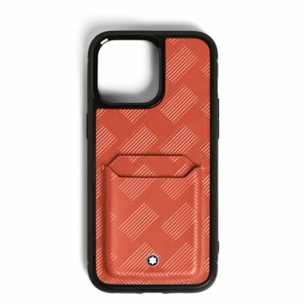 Étui Rigide pour iPhone 16 Pro Max avec 2cc en Cuir Extreme - Montblanc