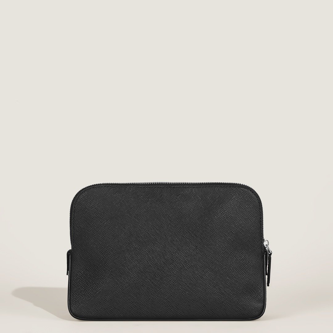 Trousse de voyage grand format en cuir Sartorial 4 Trousse de voyage grand format en cuir Sartorial - Montblanc (vue 4)