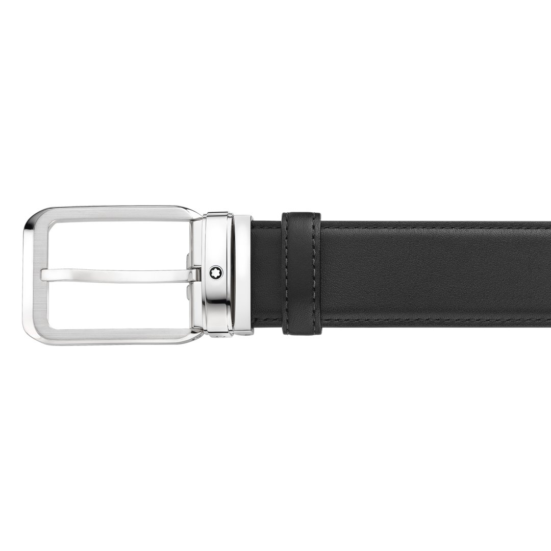 Ceinture à boucle ardillon rectangulaire en acier inoxydable 3 Ceinture à boucle ardillon rectangulaire en acier inoxydable - Montblanc (vue 3)