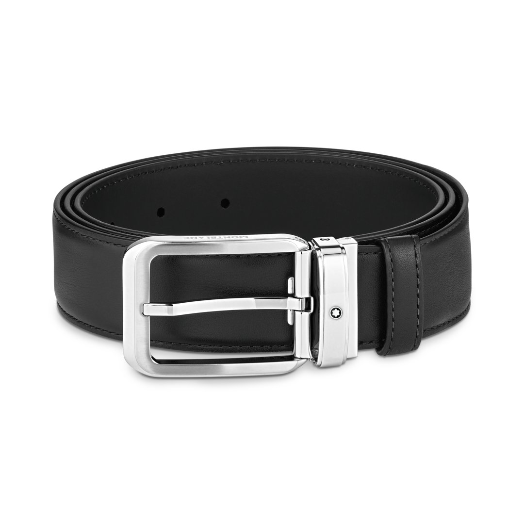 Ceinture à boucle ardillon rectangulaire en acier inoxydable 4 Ceinture à boucle ardillon rectangulaire en acier inoxydable - Montblanc (vue 4)