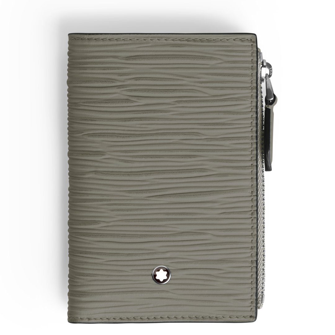 Mini Portefeuille Vertical 6cc en Cuir Corteccia 1 Mini Portefeuille Vertical 6cc en Cuir Corteccia - Montblanc